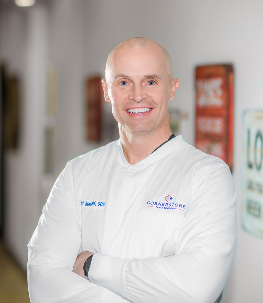 Dr. Metcalf Dentist in Stillwater, OK | Cornerstone Family Dentistry